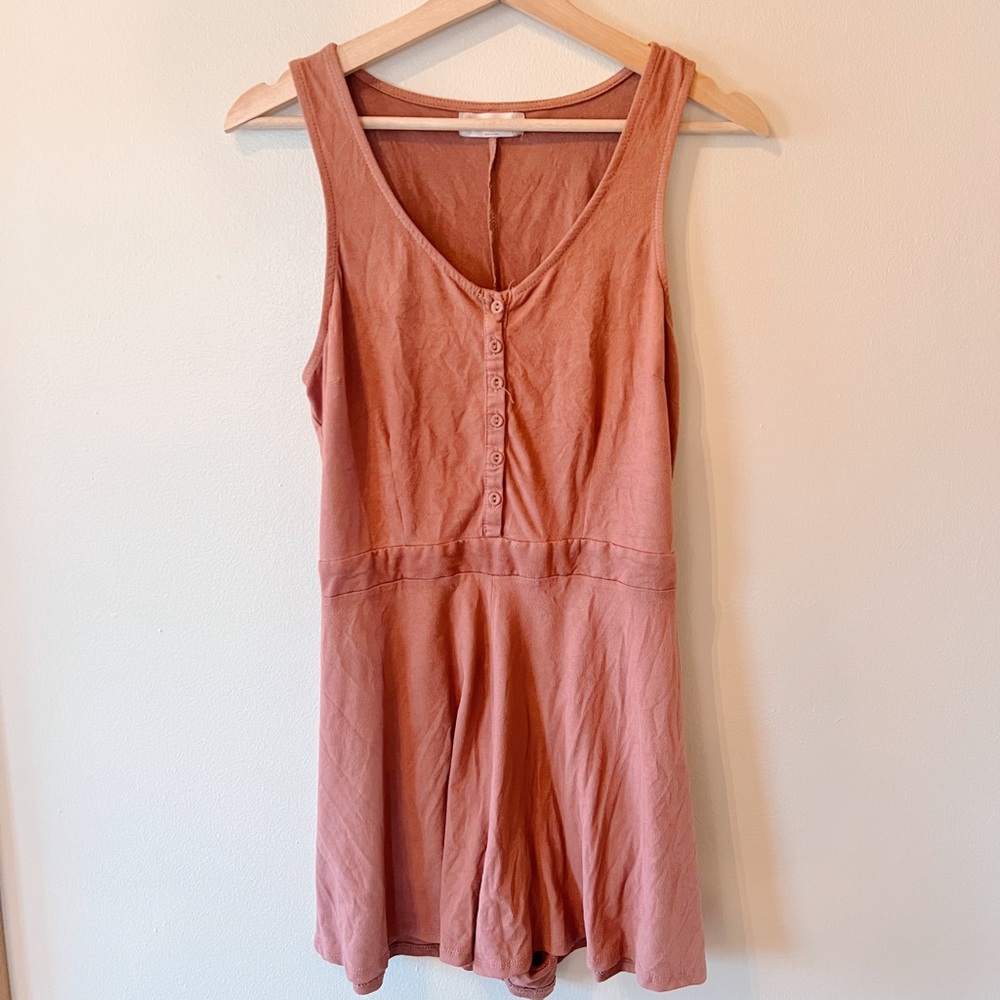 Altar’d State Faux Suede Romper